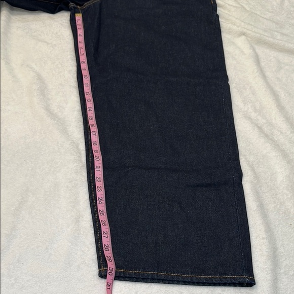 GAP Extra Baggy Utility Navy Straight Jeans Classic Comfort 36x32 Big and Tall - Picture 10 of 16